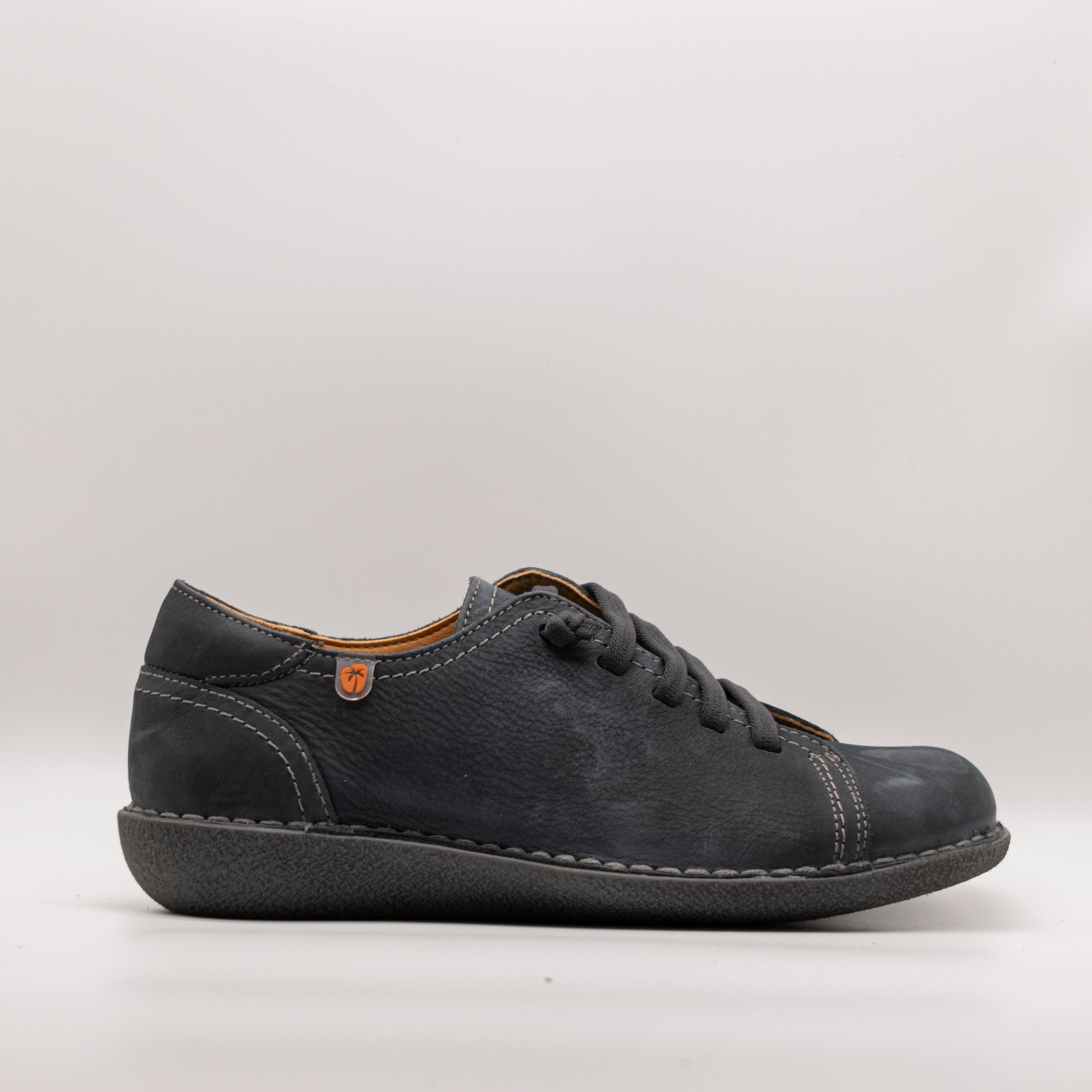 Jungla scarpa in pelle con elastici 7277 blu pizarra - scarpe di qualità venduta a Milano da Pli-Pla