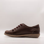 Jungla scarpa in pelle con elastici 7277 caffè - scarpe di qualità venduta a Milano da Pli-Pla
