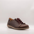 Jungla scarpa in pelle con elastici 7277 caffè - scarpe di qualità venduta a Milano da Pli-Pla