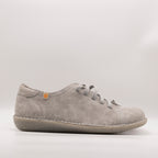 Jungla scarpa in pelle scamosciata con elastici 7277 grigio smog - scarpe di qualità venduta a Milano da Pli-Pla