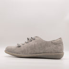Jungla scarpa in pelle scamosciata con elastici 7277 grigio smog - scarpe di qualità venduta a Milano da Pli-Pla