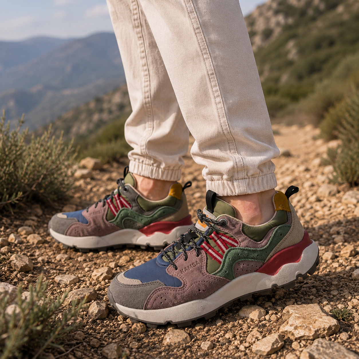 KAMSA sneakers Alice Safari - scarpe di qualità venduta a Milano da Pli-Pla