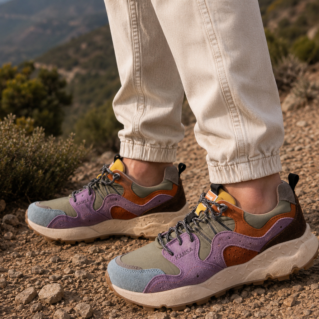 KAMSA sneakers Alice Verde - scarpe di qualità venduta a Milano da Pli-Pla