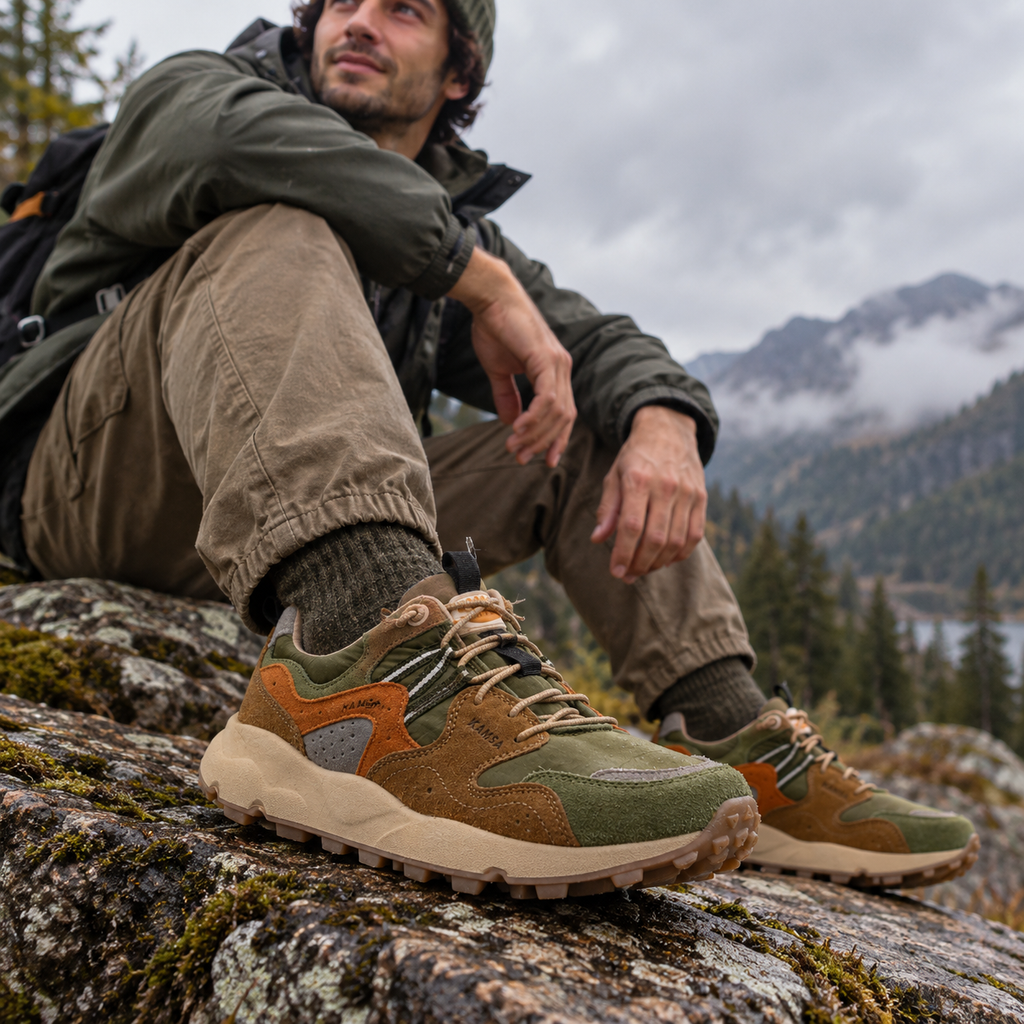 KAMSA sneakers Jasper verde olive