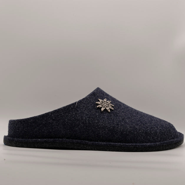 Le Tirolesi Pantofole Tirolesi in Lana Cotta uomo 100 blu - scarpe di qualità venduta a Milano da Pli-Pla