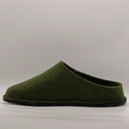 Le Tirolesi Pantofole Tirolesi in Lana Cotta uomo 100 verde muschio - scarpe di qualità venduta a Milano da Pli-Pla