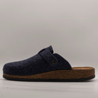 Le Tirolesi Pantofole Tirolesi in Lana Cotta uomo 375 blu - scarpe di qualità venduta a Milano da Pli-Pla