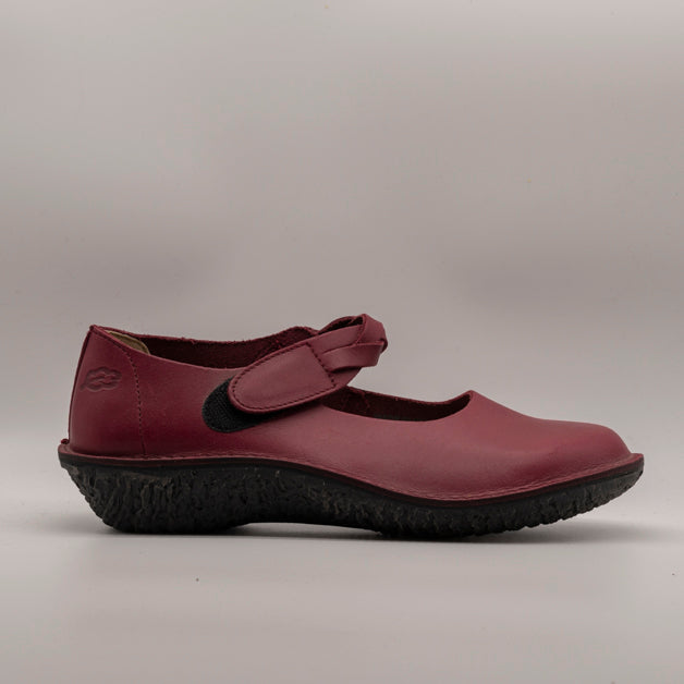 Loints of Holland Fusion 37250 Ballerina Comfort con Strappo rosso cherry - scarpe di qualità venduta a Milano da Pli-Pla