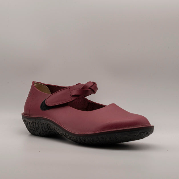 Loints of Holland Fusion 37250 Ballerina Comfort con Strappo rosso cherry - scarpe di qualità venduta a Milano da Pli-Pla