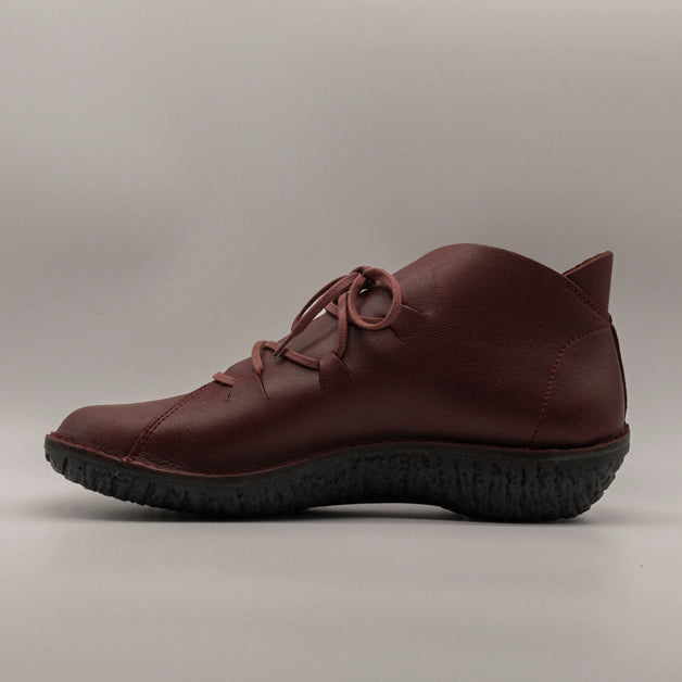Loints of Holland 37951 polacchino donna rosso burgundi - scarpe di qualità venduta a Milano da Pli-Pla
