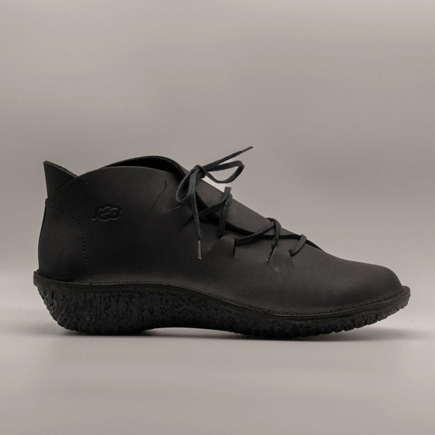 Loints of Holland 37951 polacchino donna pelle nero - scarpe di qualità venduta a Milano da Pli-Pla