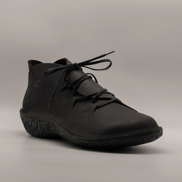 Loints of Holland 37951 polacchino donna pelle nero - scarpe di qualità venduta a Milano da Pli-Pla