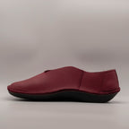 Loints of Holland 39002 Twisk Ballerina Donna in Pelle Slip-On rosso cherry - scarpe di qualità venduta a Milano da Pli-Pla