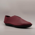Loints of Holland 39002 Twisk Ballerina Donna in Pelle Slip-On rosso cherry - scarpe di qualità venduta a Milano da Pli-Pla