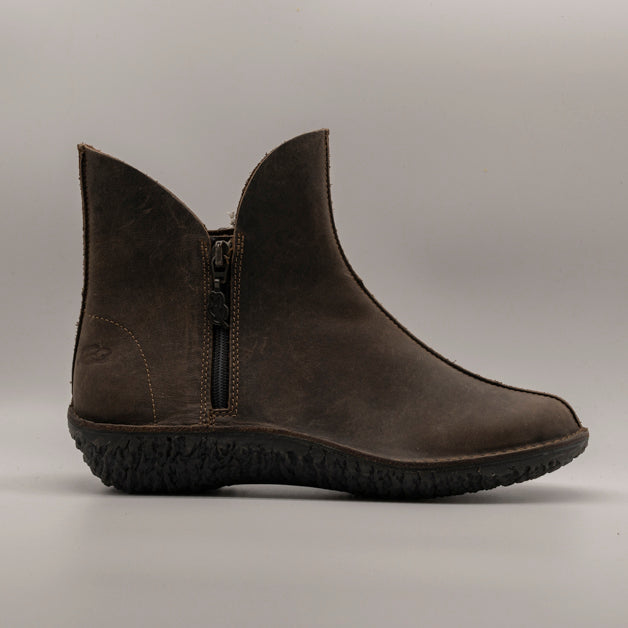 Loints of Holland Voorsterveld Stivaletto Donna in Pelle marrone truffle - scarpe di qualità venduta a Milano da Pli-Pla