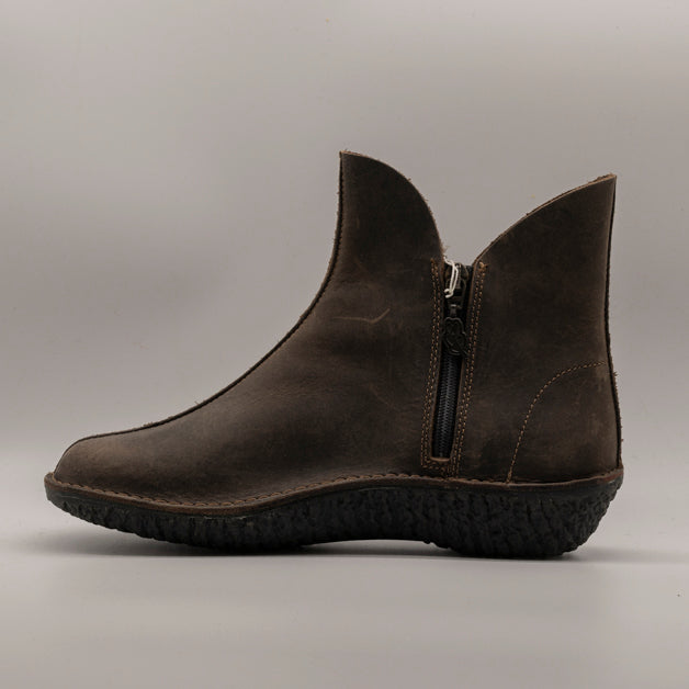 Loints of Holland Voorsterveld Stivaletto Donna in Pelle marrone truffle - scarpe di qualità venduta a Milano da Pli-Pla
