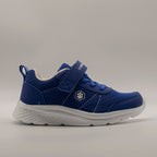 Lumberjack MASHA sneaker bambino con strappo blu royal - scarpe di qualità venduta a Milano da Pli-Pla
