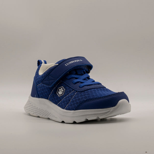 Lumberjack MASHA sneaker bambino con strappo blu royal - scarpe di qualità venduta a Milano da Pli-Pla