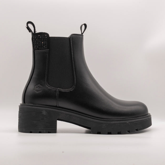 Lumberjack stivaletto pelle donna RAMONE nero - scarpe di qualità venduta a Milano da Pli-Pla