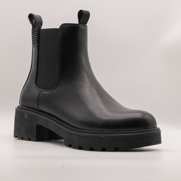 Lumberjack stivaletto pelle donna RAMONE nero - scarpe di qualità venduta a Milano da Pli-Pla