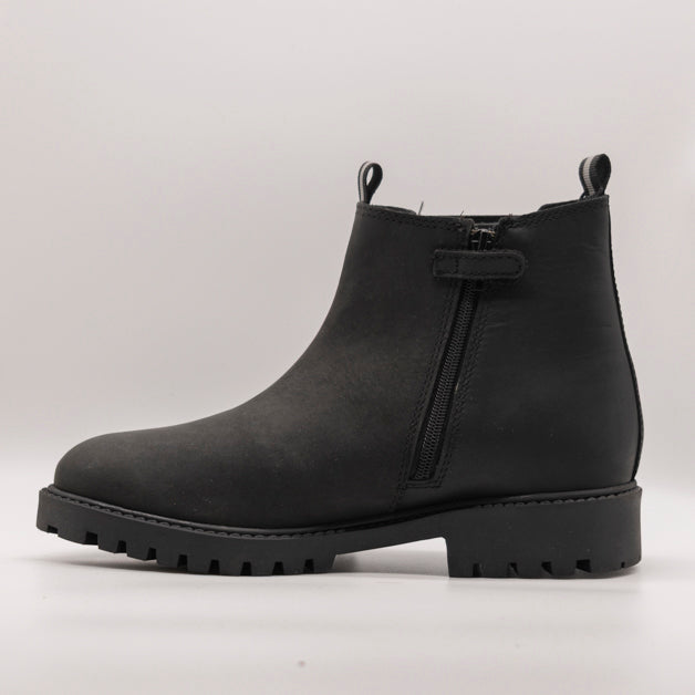 Lumberjack stivaletto pelle donna RIVER nero - scarpe di qualità venduta a Milano da Pli-Pla