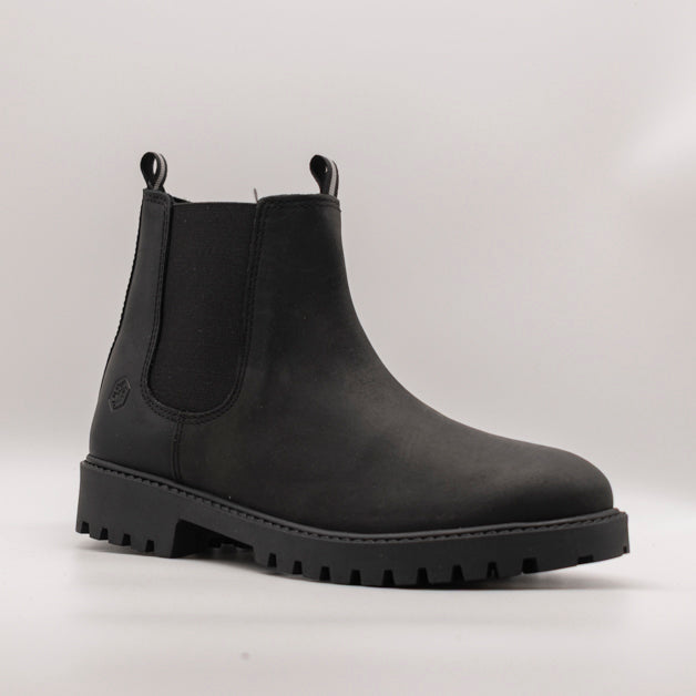 Lumberjack stivaletto pelle donna RIVER nero - scarpe di qualità venduta a Milano da Pli-Pla