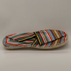 La Maison de l’Espadrille – espadrillas originali cucite a mano - righe multicolor bayadera - scarpe di qualità venduta a Milano da Pli-Pla