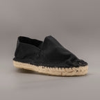 La Maison de l’Espadrille – espadrillas originali cucite a mano - nero - scarpe di qualità venduta a Milano da Pli-Pla