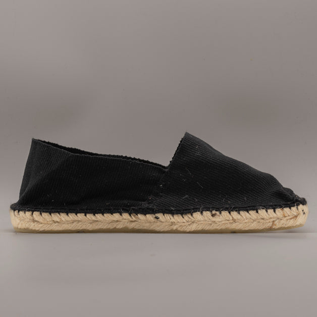 La Maison de l’Espadrille – espadrillas originali cucite a mano - nero - scarpe di qualità venduta a Milano da Pli-Pla