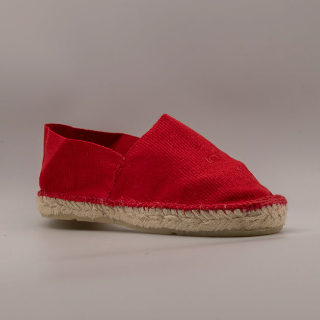La Maison de l’Espadrille – espadrillas originali cucite a mano - rosso - scarpe di qualità venduta a Milano da Pli-Pla