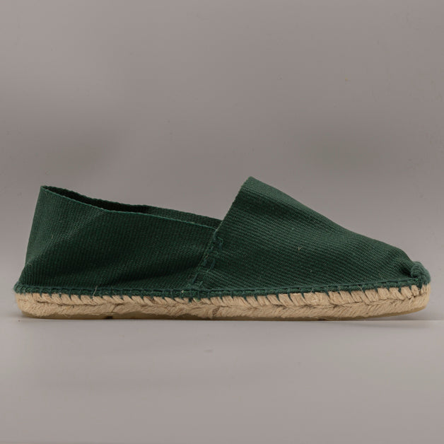 La Maison de l’Espadrille – espadrillas originali cucite a mano - verde - scarpe di qualità venduta a Milano da Pli-Pla