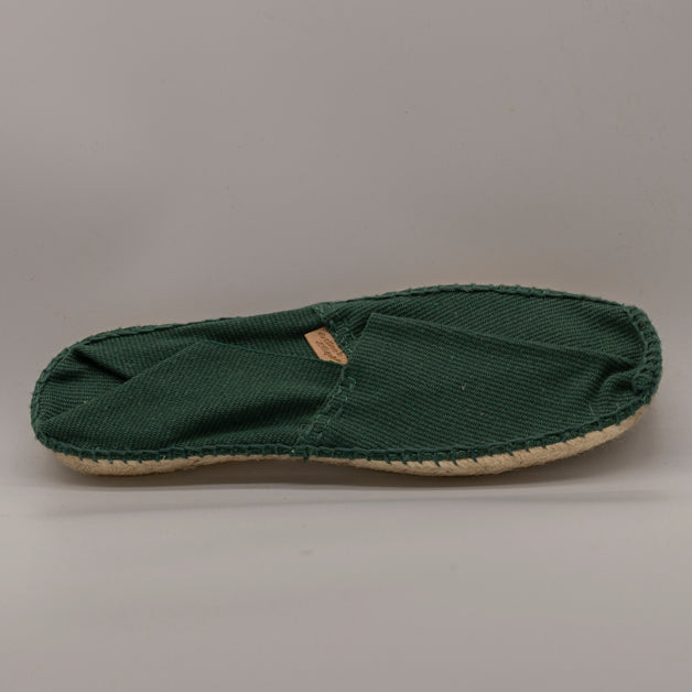La Maison de l’Espadrille – espadrillas originali cucite a mano - verde - scarpe di qualità venduta a Milano da Pli-Pla