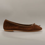 Moska Loska Pli-Pla - Ballerine Made in Italy in Pelle Camoscio Cioccolato - scarpe di qualità venduta a Milano da Pli-Pla