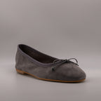 Moska Loska Pli-Pla - Ballerine Made in Italy in Pelle Camoscio Grigio Cocco - scarpe di qualità venduta a Milano da Pli-Pla