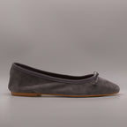 Moska Loska Pli-Pla - Ballerine Made in Italy in Pelle Camoscio Grigio Cocco - scarpe di qualità venduta a Milano da Pli-Pla