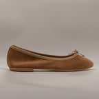Moska Loska Pli-Pla - Ballerine Made in Italy in Pelle Camoscio Tabacco - scarpe di qualità venduta a Milano da Pli-Pla