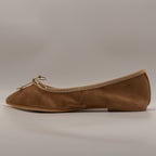 Moska Loska Pli-Pla - Ballerine Made in Italy in Pelle Camoscio Tabacco - scarpe di qualità venduta a Milano da Pli-Pla