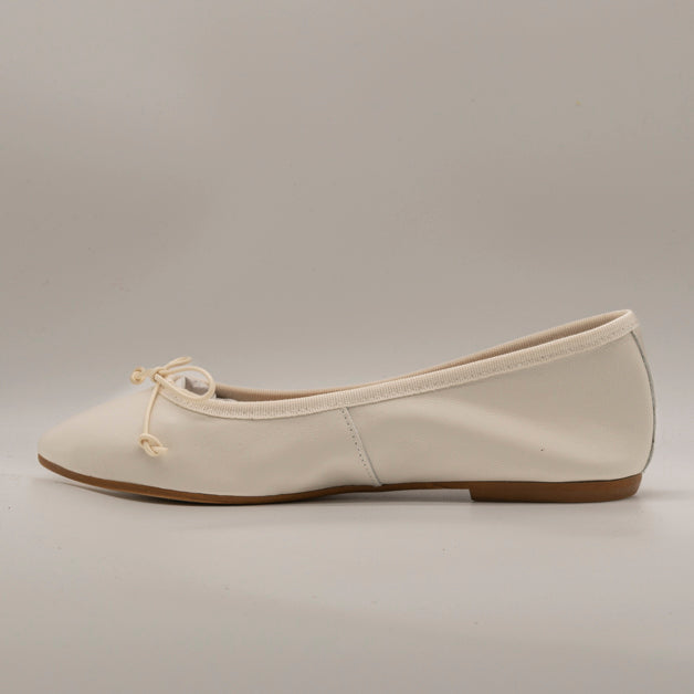 Moska Loska Pli-Pla - Ballerine Made in Italy in Pelle Bianco - scarpe di qualità venduta a Milano da Pli-Pla