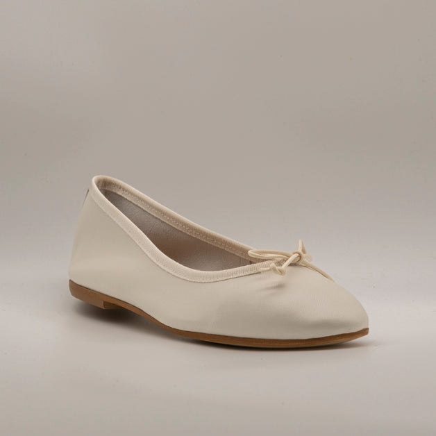 Moska Loska Pli-Pla - Ballerine Made in Italy in Pelle Bianco - scarpe di qualità venduta a Milano da Pli-Pla