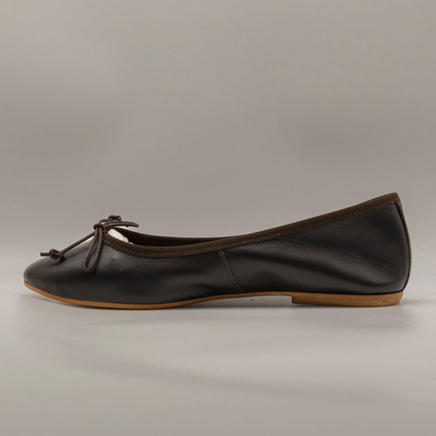 Moska Loska Pli-Pla - Ballerine Made in Italy in Pelle Testa di moro - scarpe di qualità venduta a Milano da Pli-Pla