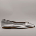 Moska Loska Pli-Pla - Ballerine Made in Italy in Pelle Argento - scarpe di qualità venduta a Milano da Pli-Pla