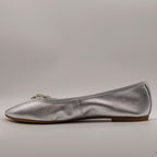 Moska Loska Pli-Pla - Ballerine Made in Italy in Pelle Argento - scarpe di qualità venduta a Milano da Pli-Pla