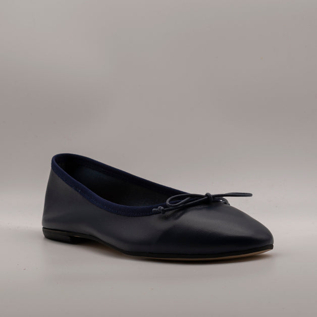 Moska Loska Pli-Pla - Ballerine Made in Italy in Pelle Blu - scarpe di qualità venduta a Milano da Pli-Pla