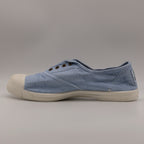Natural World Old Lavanda 102E – slip-on in cotone organico comode e traspiranti - azzurro - scarpe di qualità venduta a Milano da Pli-Pla