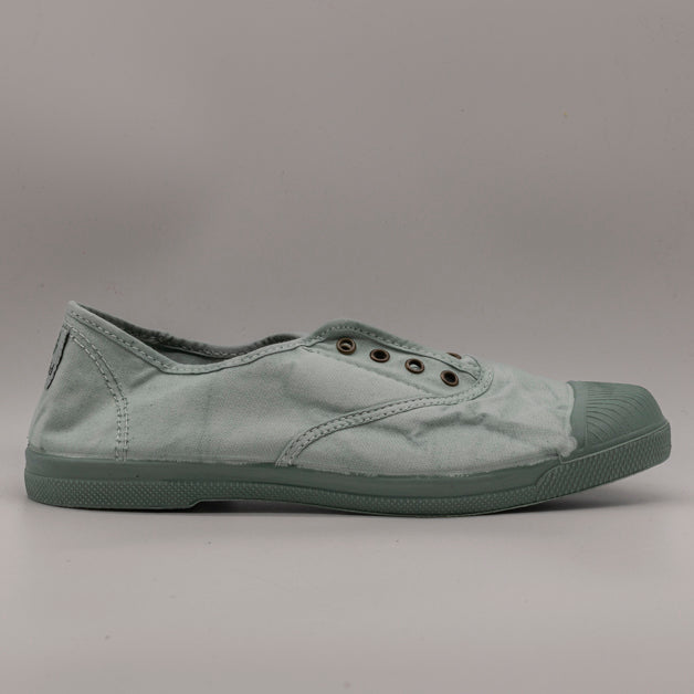 Natural World Old Lavanda 102E – slip-on in cotone organico comode e traspiranti - verde aqua - scarpe di qualità venduta a Milano da Pli-Pla