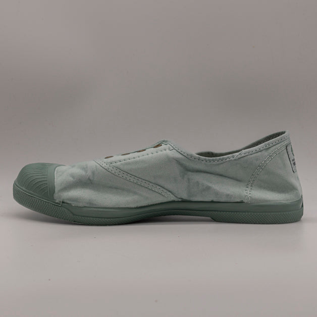 Natural World Old Lavanda 102E – slip-on in cotone organico comode e traspiranti - verde aqua - scarpe di qualità venduta a Milano da Pli-Pla