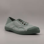 Natural World Old Lavanda 102E – slip-on in cotone organico comode e traspiranti - verde aqua - scarpe di qualità venduta a Milano da Pli-Pla
