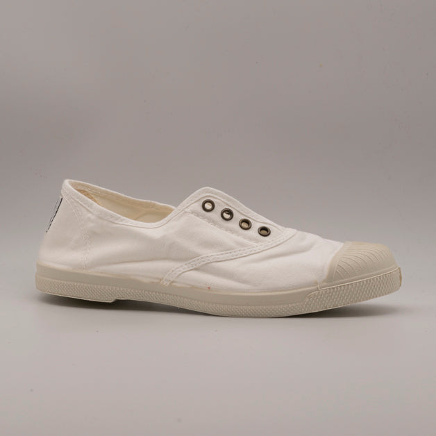 Natural World Old Lavanda 102 – slip-on in cotone organico comode e traspiranti - bianco - scarpe di qualità venduta a Milano da Pli-Pla