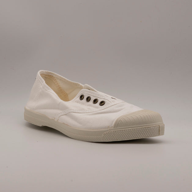 Natural World Old Lavanda 102 – slip-on in cotone organico comode e traspiranti - bianco - scarpe di qualità venduta a Milano da Pli-Pla
