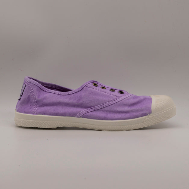 Natural World Old Lavanda 102E – slip-on in cotone organico comode e traspiranti - lilla - scarpe di qualità venduta a Milano da Pli-Pla